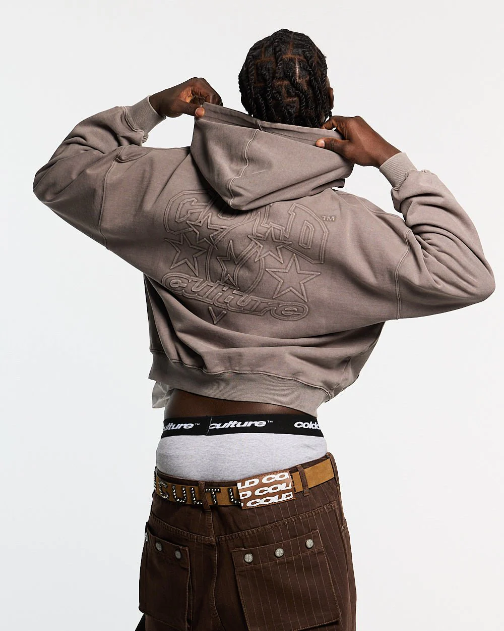FROM COLD TO THE STARS HOODIE GREY - Image 2