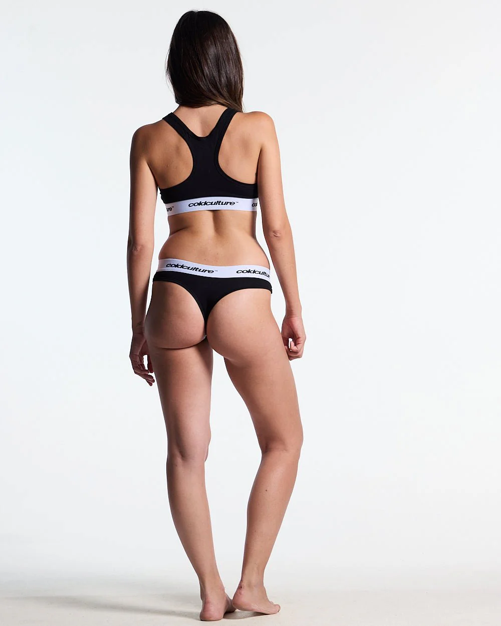 GIRLS CLUB THONG PACK BLACK - Image 5