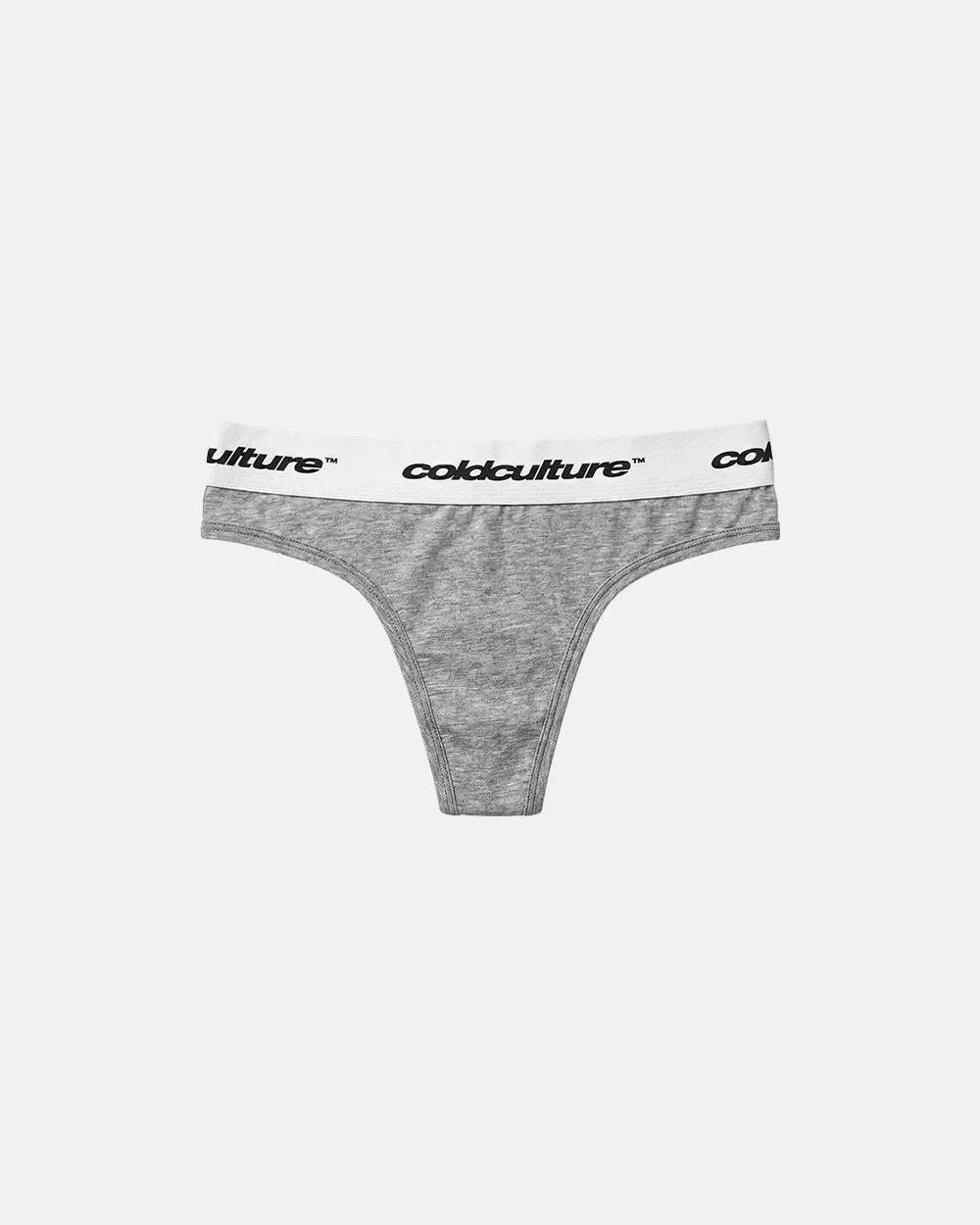 GIRLS CLUB THONG PACK WHITE AND GREY - Image 3