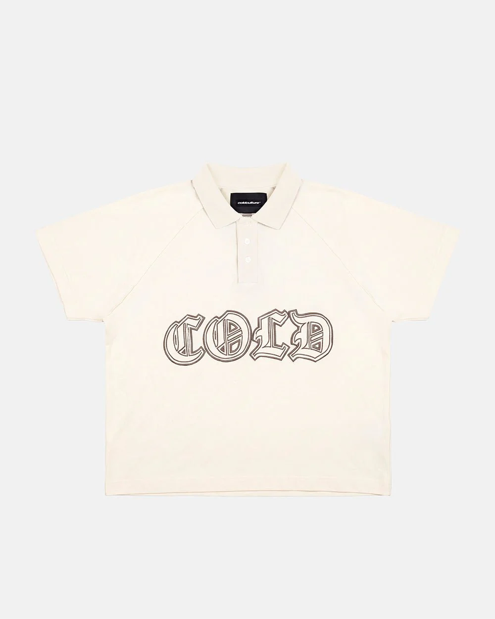 GOTHIC DISTRESSED POLO BEIGE
