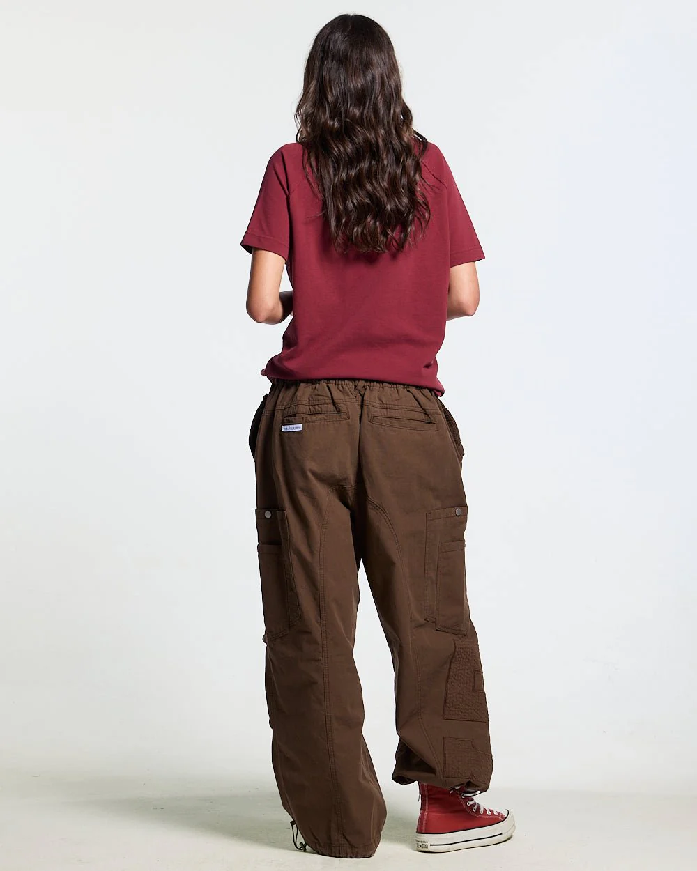 GOTHIC DISTRESSED POLO BURGUNDY - Image 7