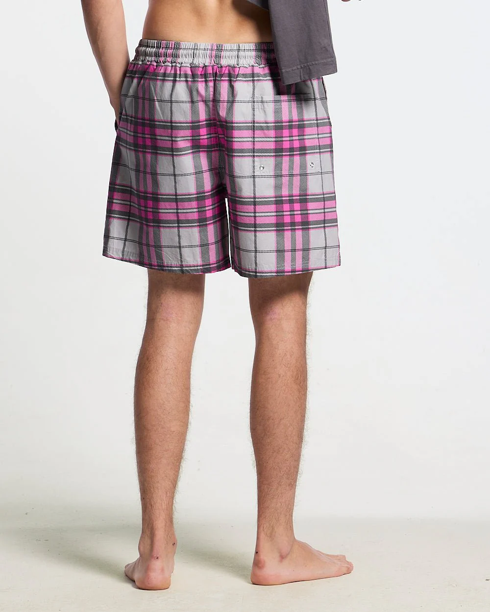 GRID SWIMSHORTS PINK - Image 4