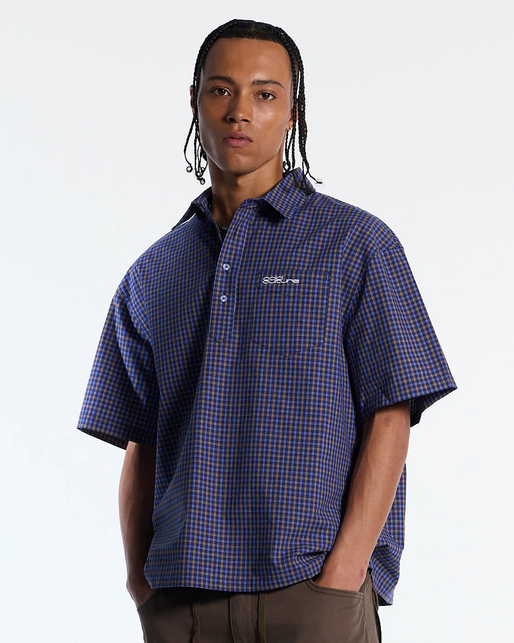 GRIZZLY SHIRT NAVY - Image 2