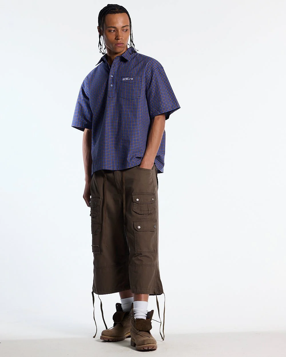 GRIZZLY SHIRT NAVY - Image 5