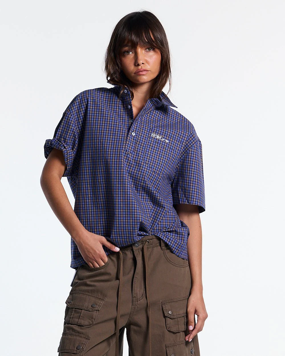 GRIZZLY SHIRT NAVY - Image 7