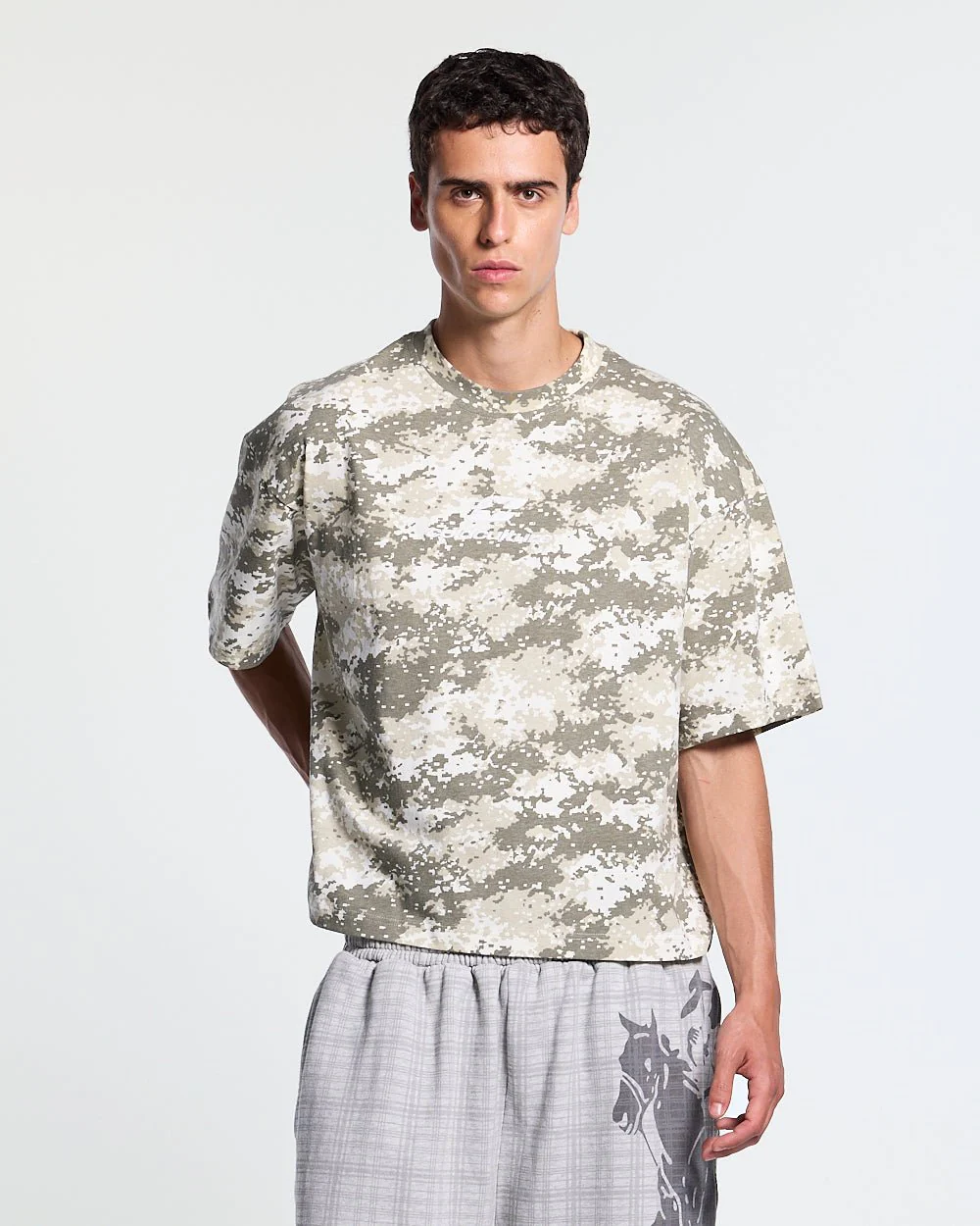 GROUND CURVED TEE GREEN - Image 3