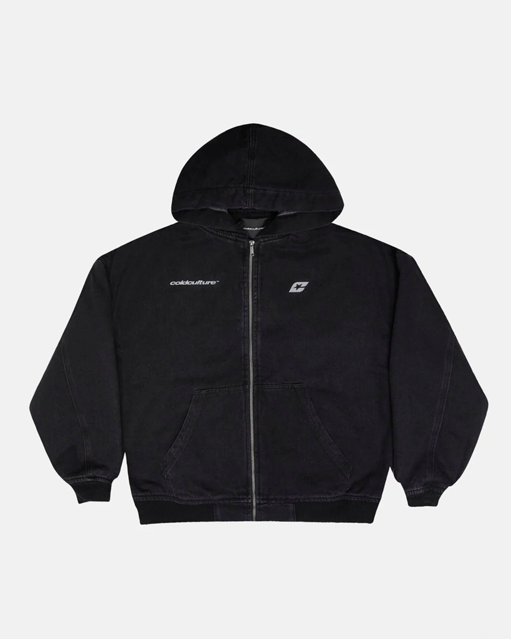 HARPER JACKET FADED BLACK DENIM - Image 3