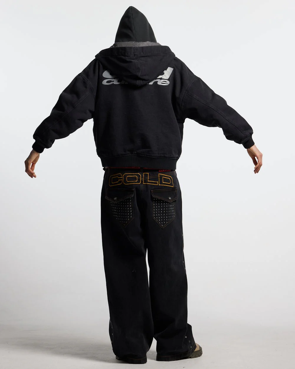HARPER JACKET FADED BLACK DENIM - Image 5