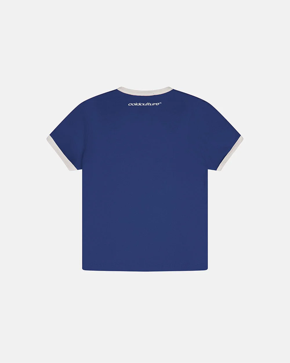 HARPER TEE DARK BLUE AND WHITE - Image 3