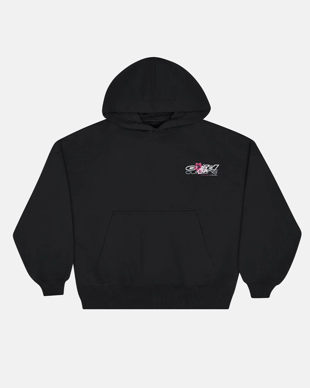HAWAII CLUB HOODIE BLACK - Image 3