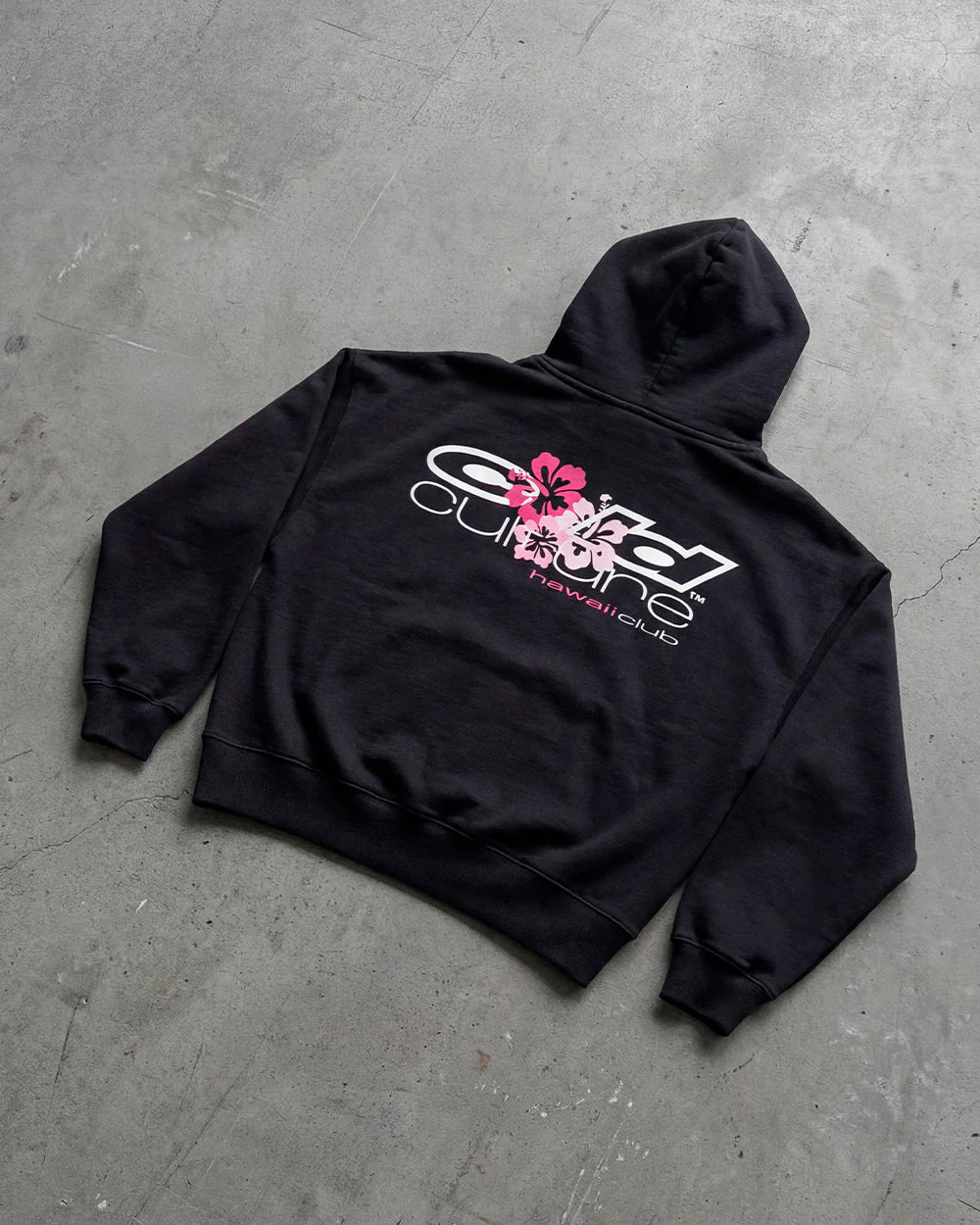 HAWAII CLUB HOODIE BLACK - Image 7