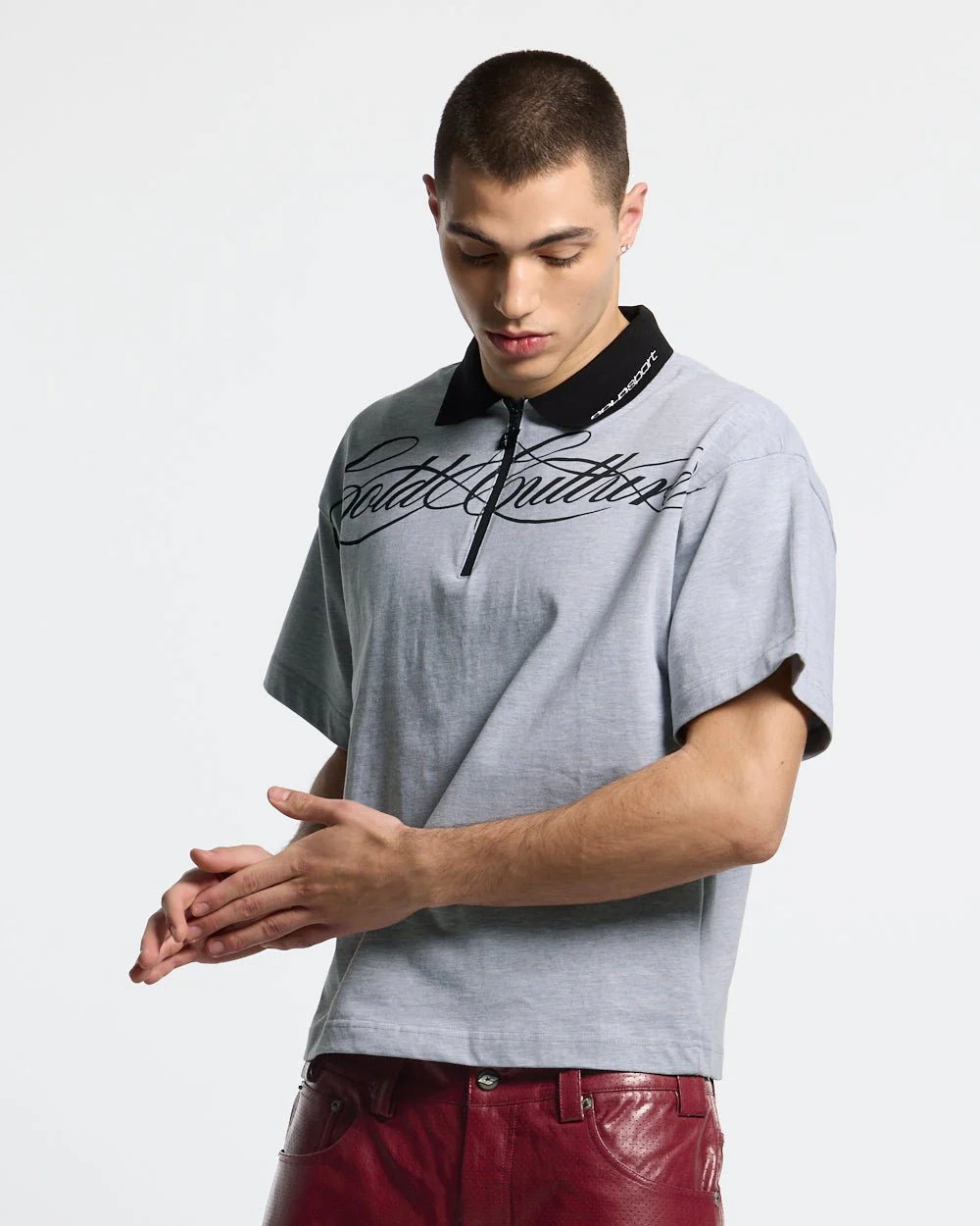 HEAT GYM POLO GREY