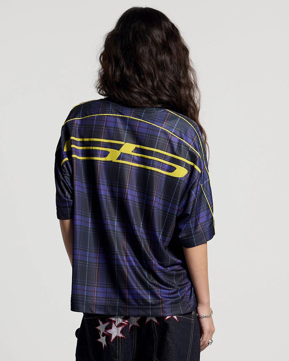 HIGHLANDS PLAID TEE DARK BLUE - Image 6