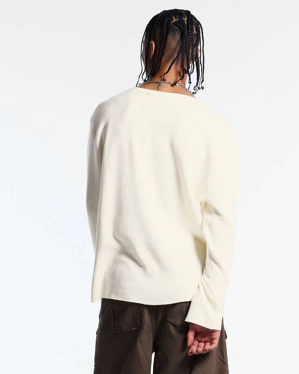 HOOK KNIT BEIGE - Image 3