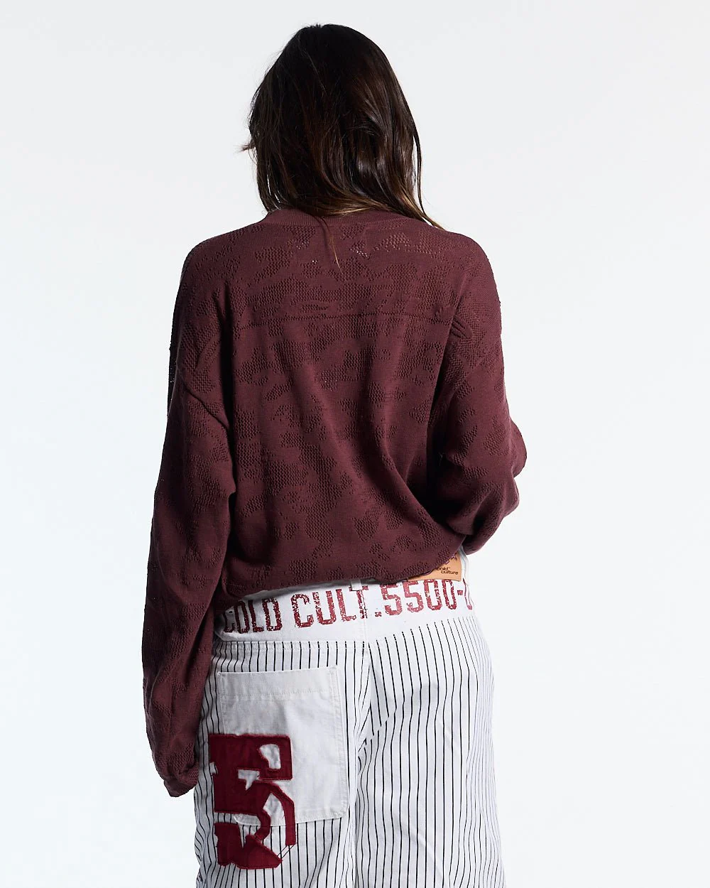 HURRACAINE LONGSLEEVE KNIT BROWN - Image 10