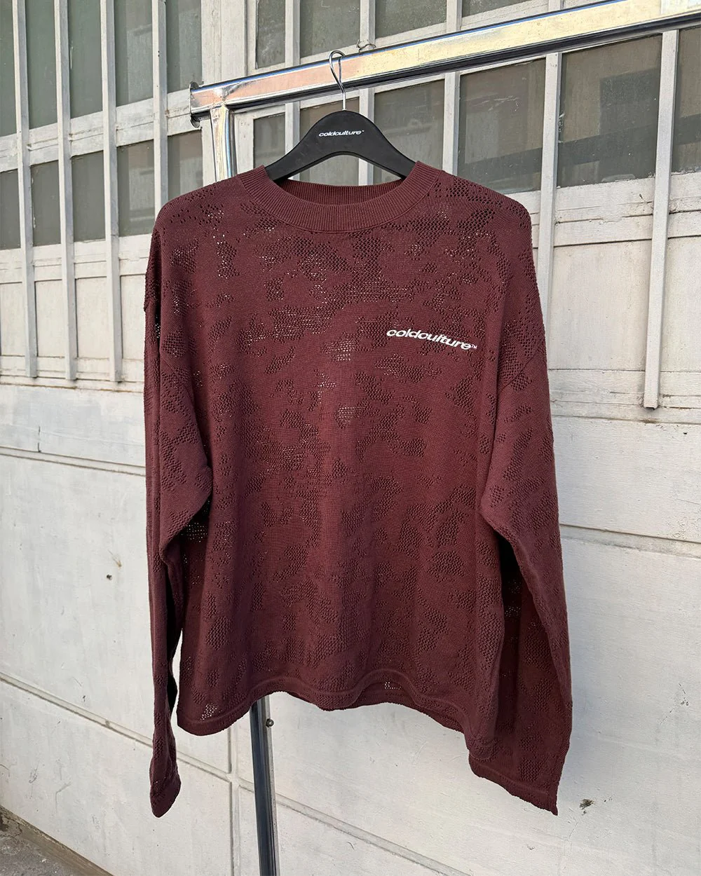 HURRACAINE LONGSLEEVE KNIT BROWN - Image 12