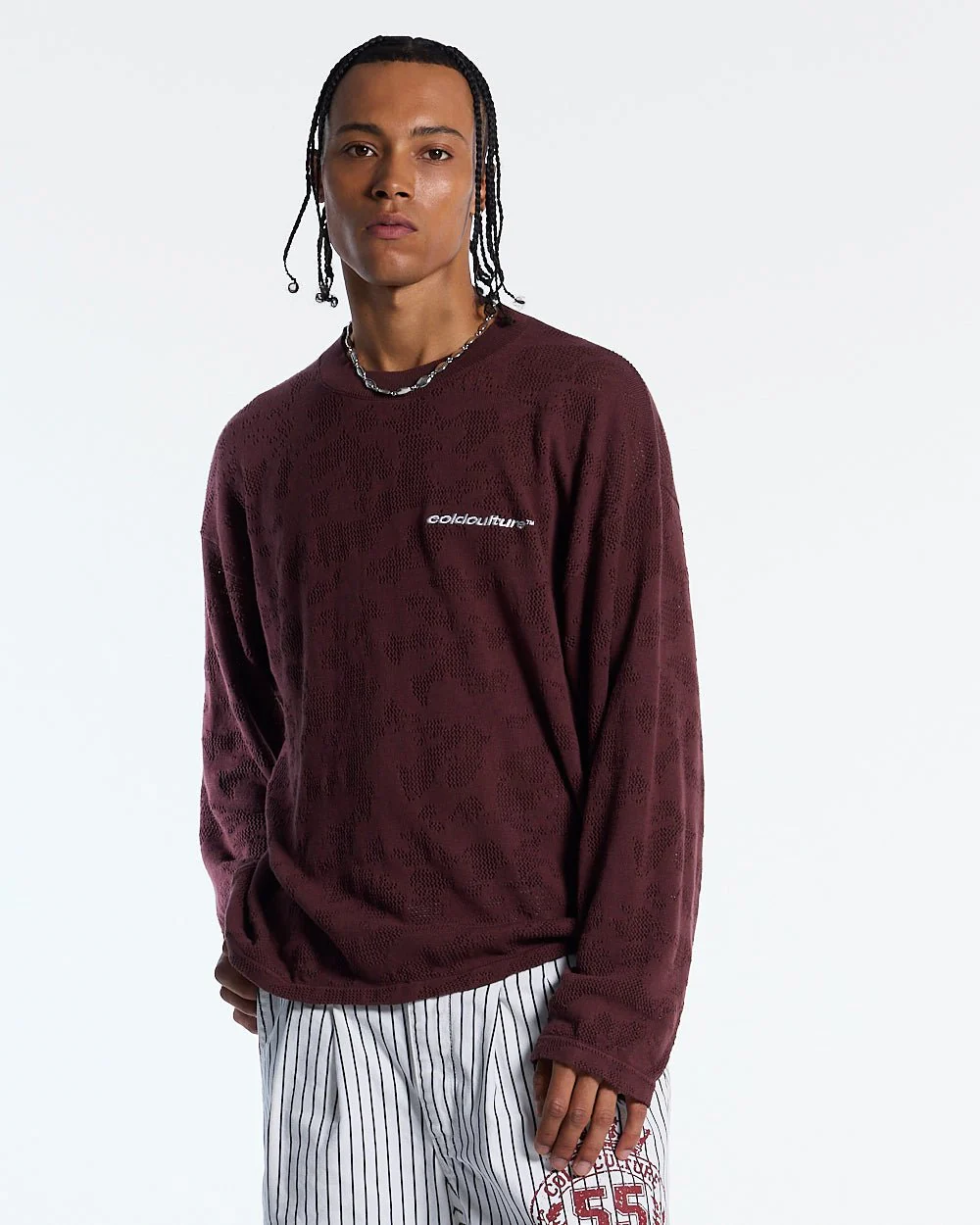 HURRACAINE LONGSLEEVE KNIT BROWN - Image 2
