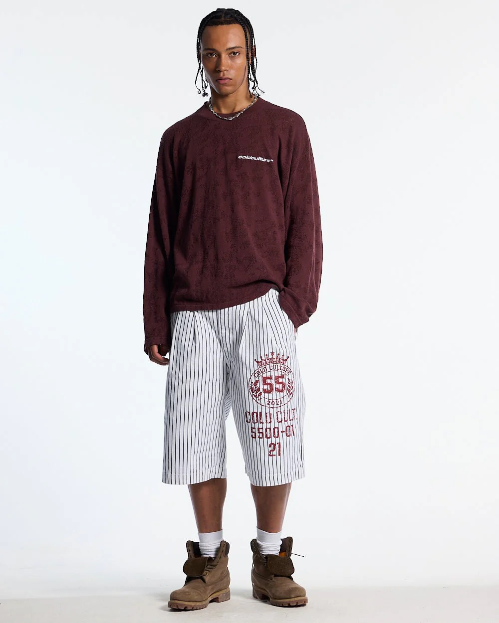 HURRACAINE LONGSLEEVE KNIT BROWN - Image 6
