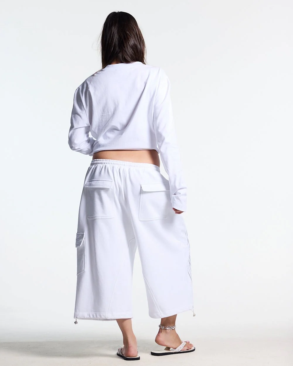 ICON PARACHUTE SHORT WHITE - Image 7