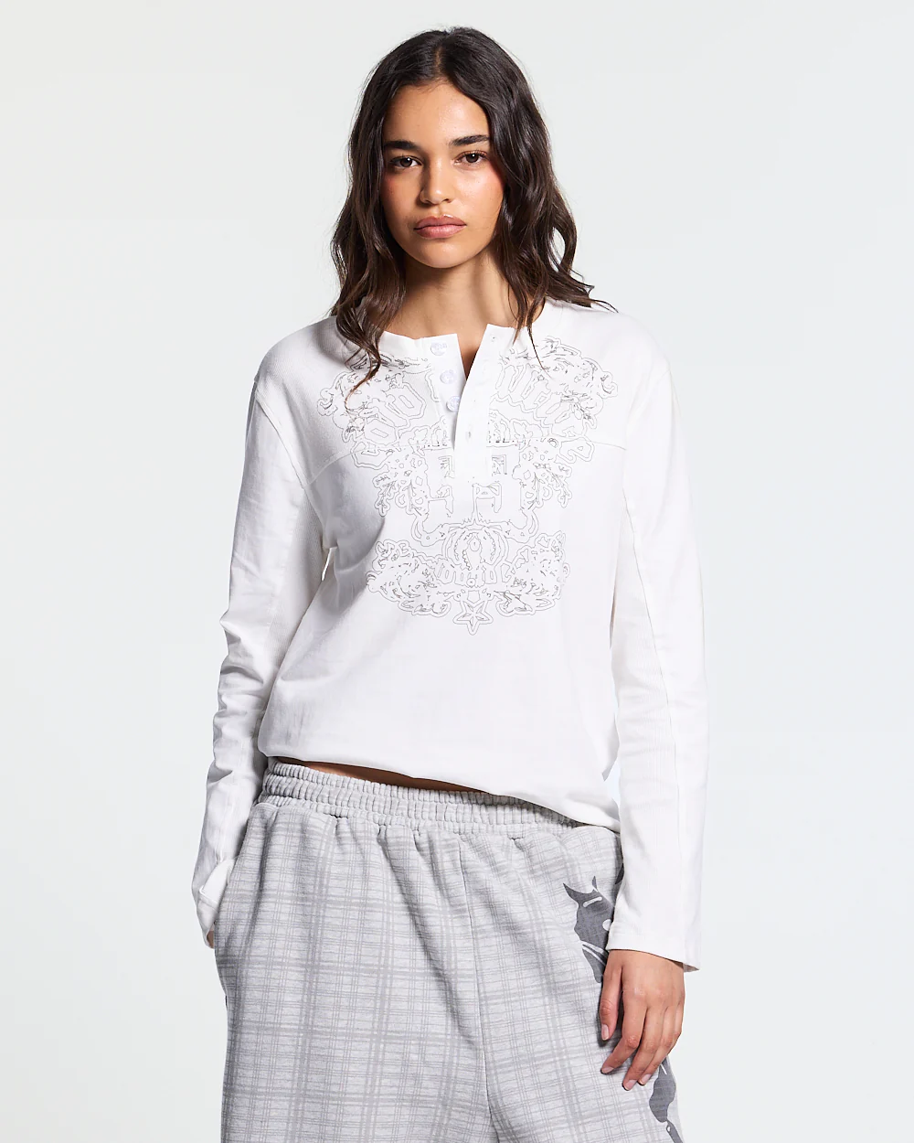 IDENTITY LONGSLEEVE WHITE - Image 7
