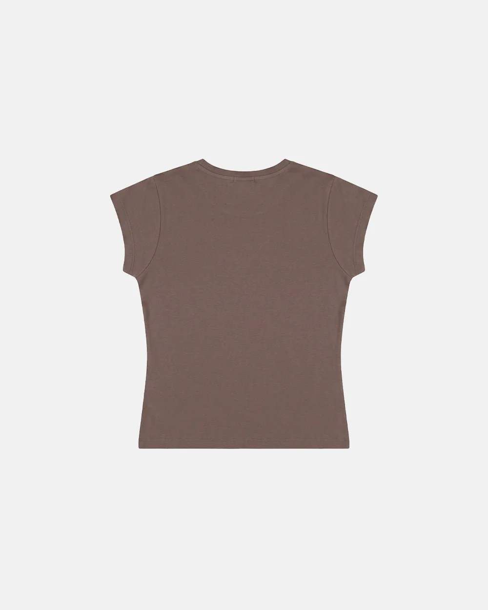 KNOTTY BABY TEE BROWN - Image 5