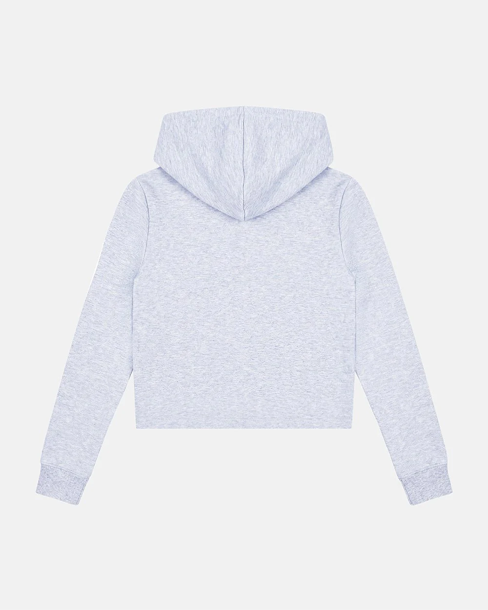 LACE ZIP HOODIE HEATHER GREY - DELAYED DELIVERY - Image 4
