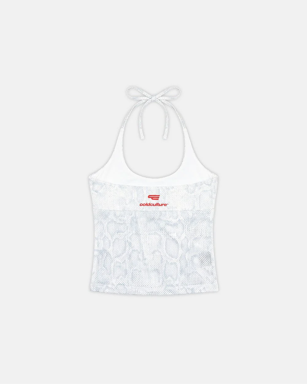 LADY C MESH TOP WHITE - Image 4