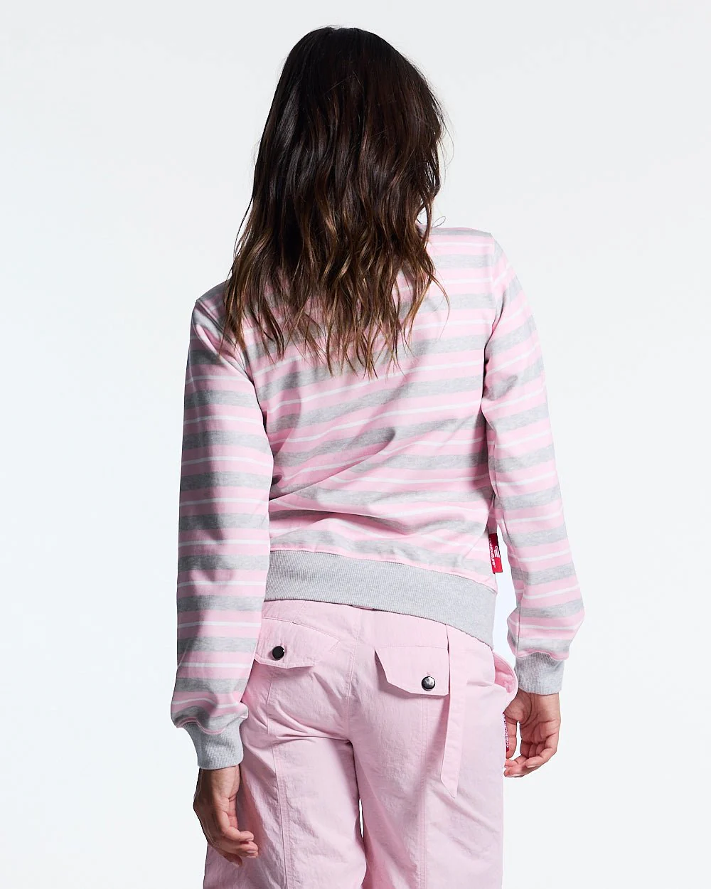 LISA ZIP HOODIE PINK - Image 3