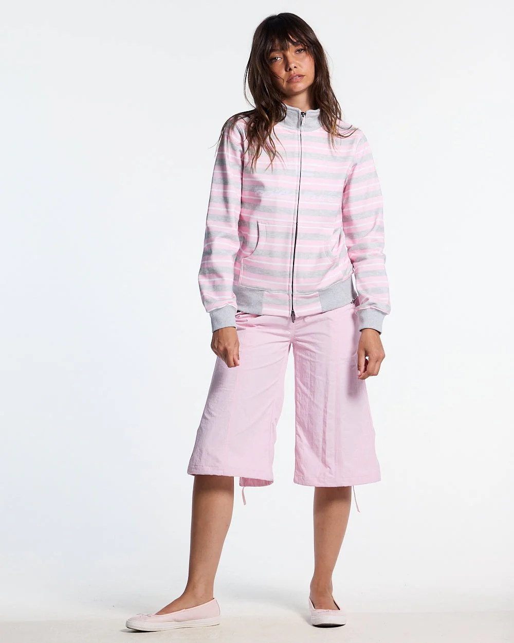 LISA ZIP HOODIE PINK - Image 5