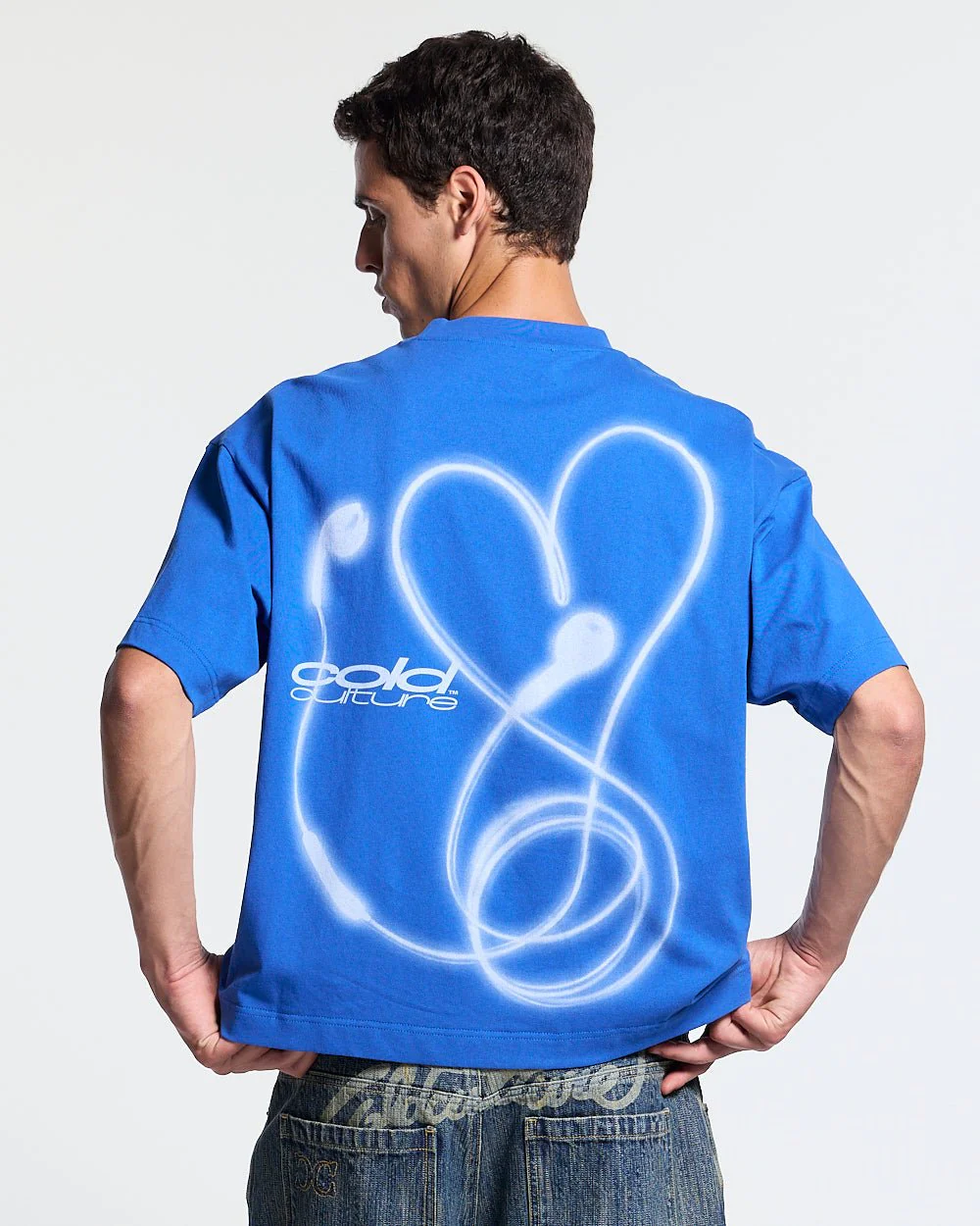 LOVEPODS TEE BLUE - Image 2