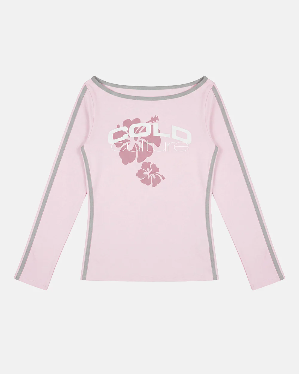 LUSH LONGSLEEVE TEE BABY PINK - Image 2