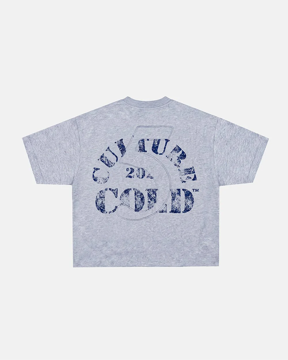 MARINE 55 TEE HEATHER GREY