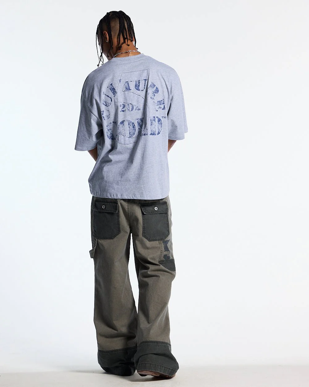MARINE 55 TEE HEATHER GREY - Image 6