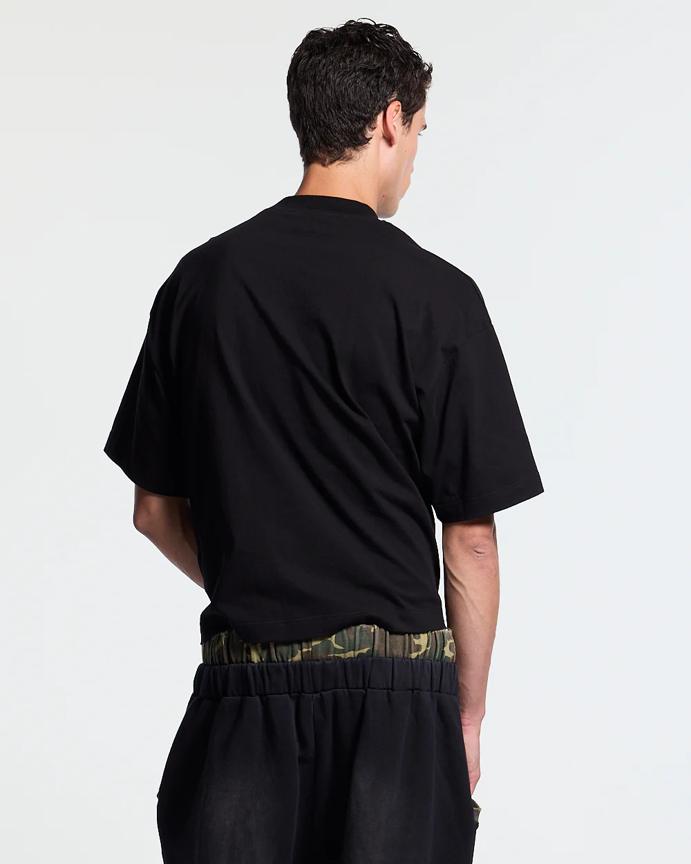 METAL SCRIPT TEE BLACK - Image 4