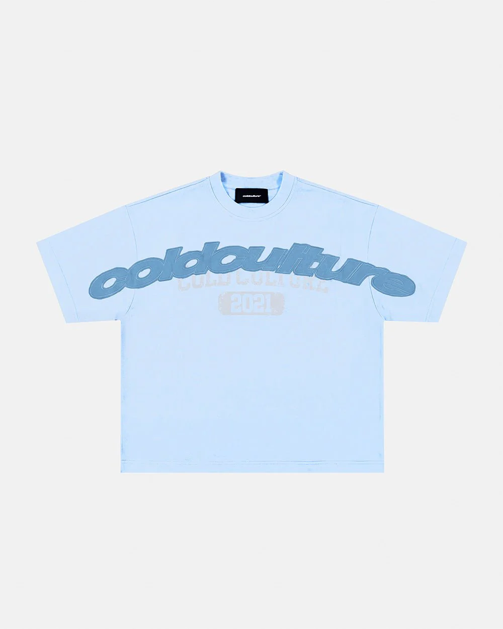 MIX MATCH TEE BLUE
