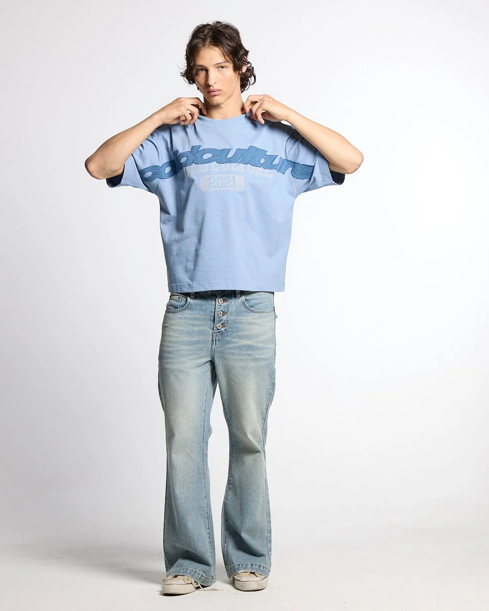 MIX MATCH TEE BLUE - Image 5
