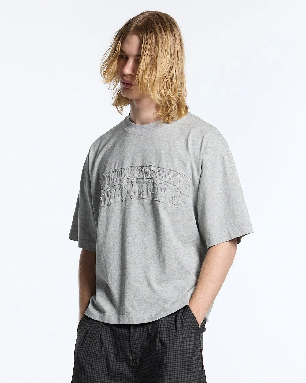 MONTANA TEE HEATHER GREY - Image 2