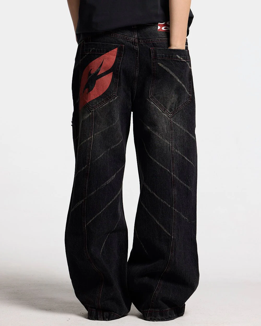 MUSIC RHYTHM V3 PANTS BLACK - Image 5