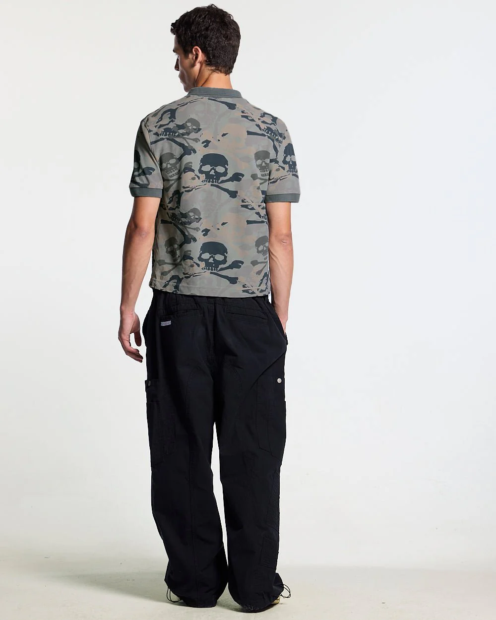 NIGHTSKULL POLO GREY - Image 7