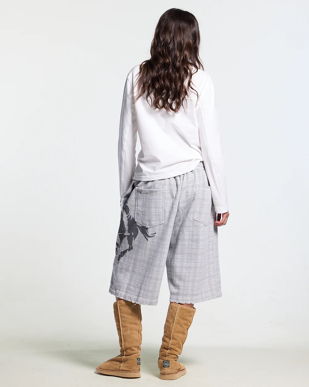 NOVEL SHORT SWEATPANTS GREY - Image 12
