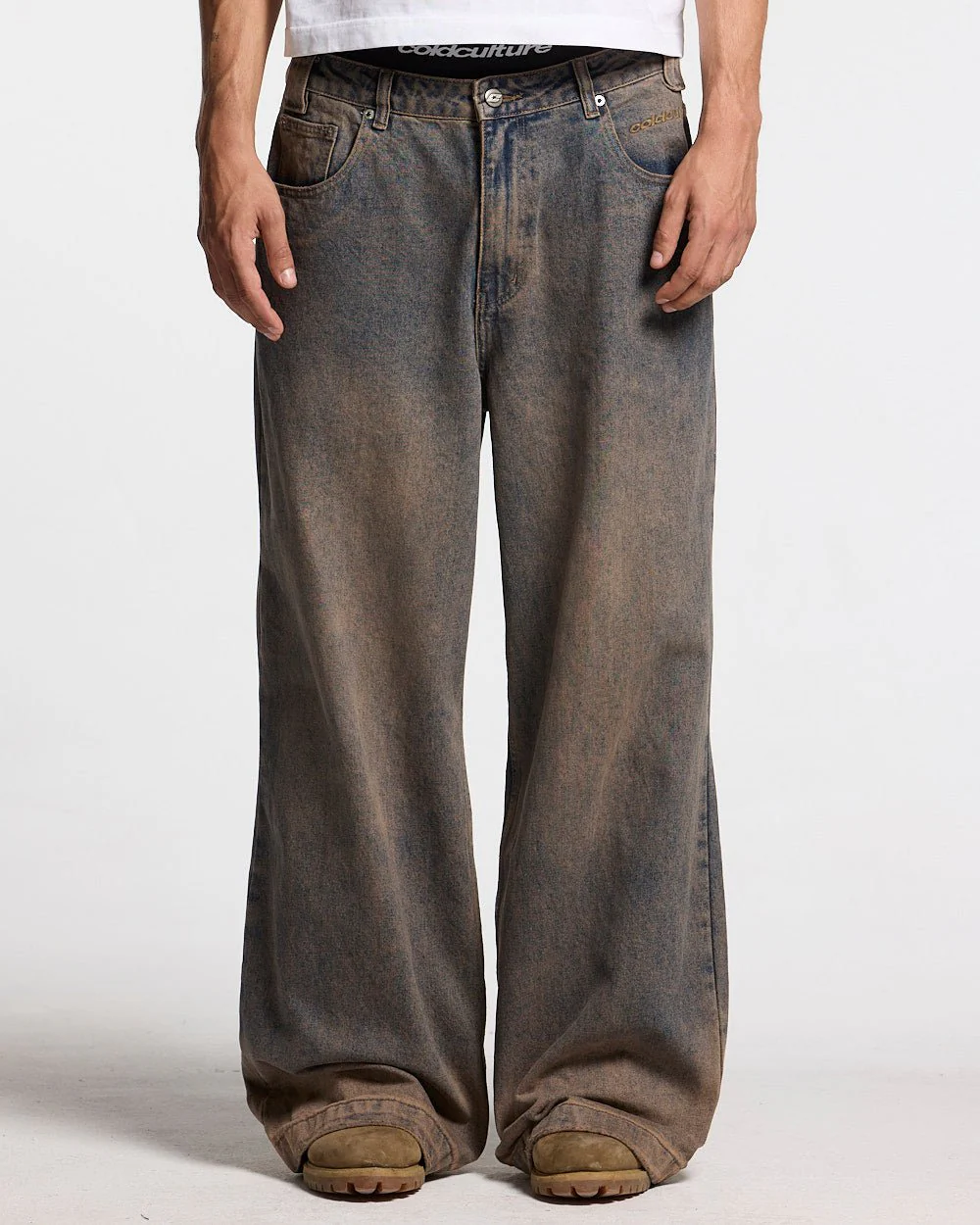 NUMBER 5 V3 DENIM PANTS DARK BLUE - Image 2