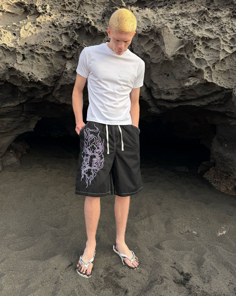OBSIDIAN SWIMSHORTS BLACK - Image 9