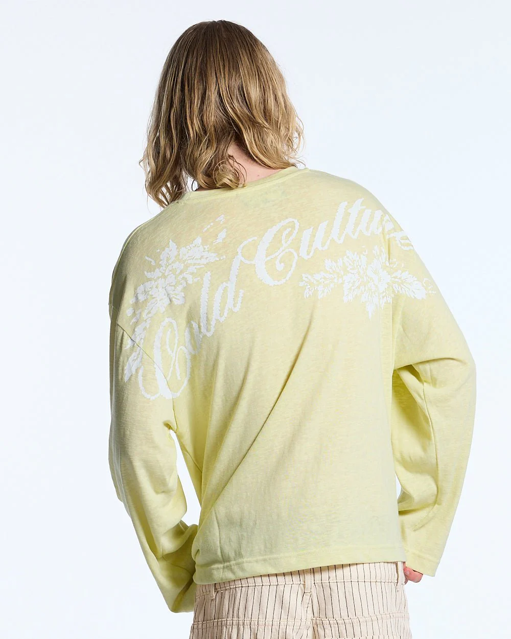 OLD SOUL LONGSLEEVE PALE YELLOW - Image 2