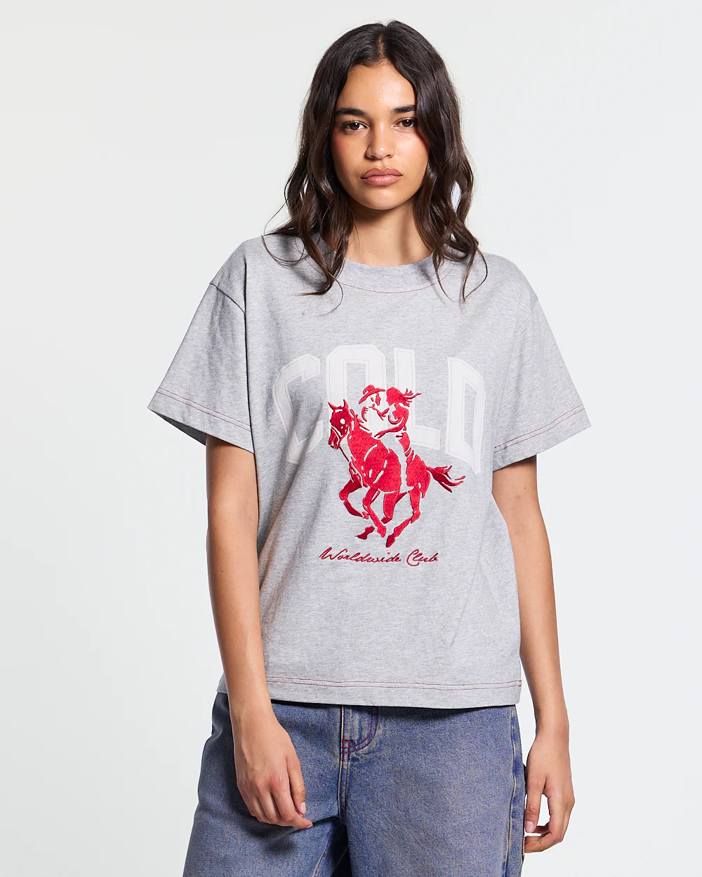 OPERA TEE HEATHER GREY - Image 7