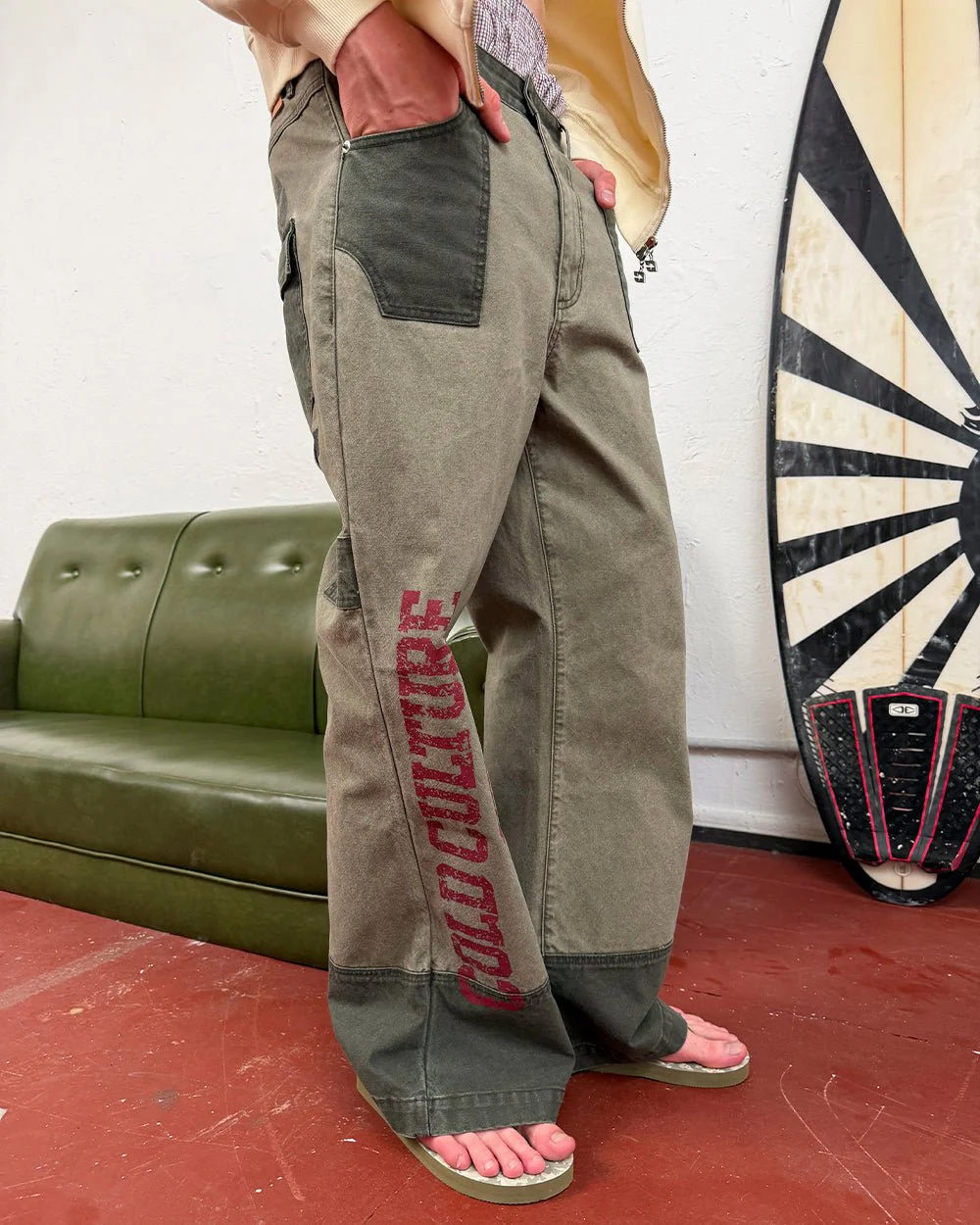 PARATROOPER V3 PANTS MILITARY GREEN - Image 9