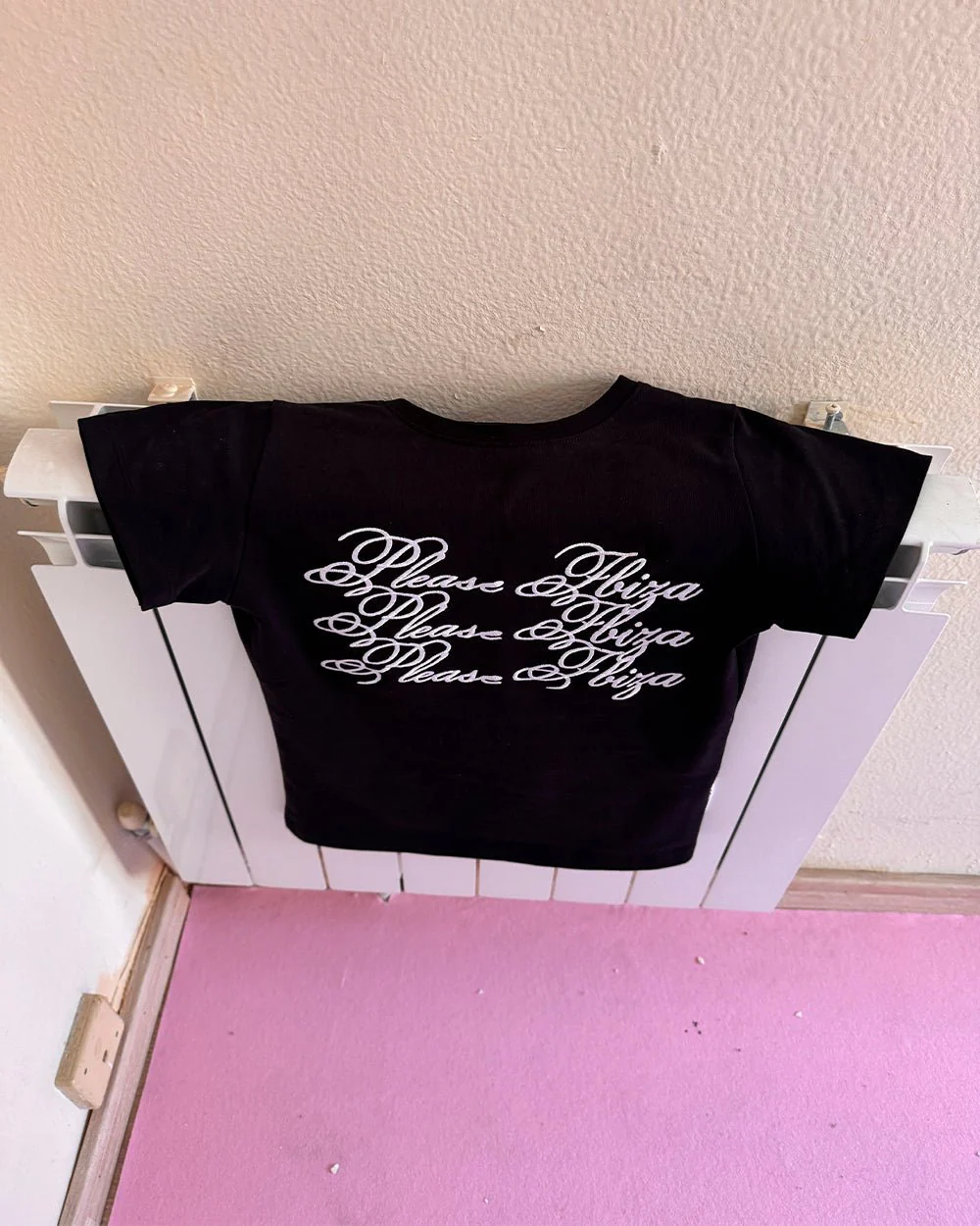 PLEASE IBIZA BABY TEE BLACK - Image 8
