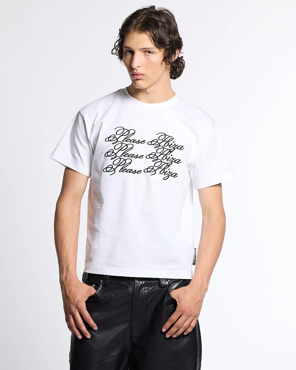 PLEASE IBIZA TEE WHITE - Image 2