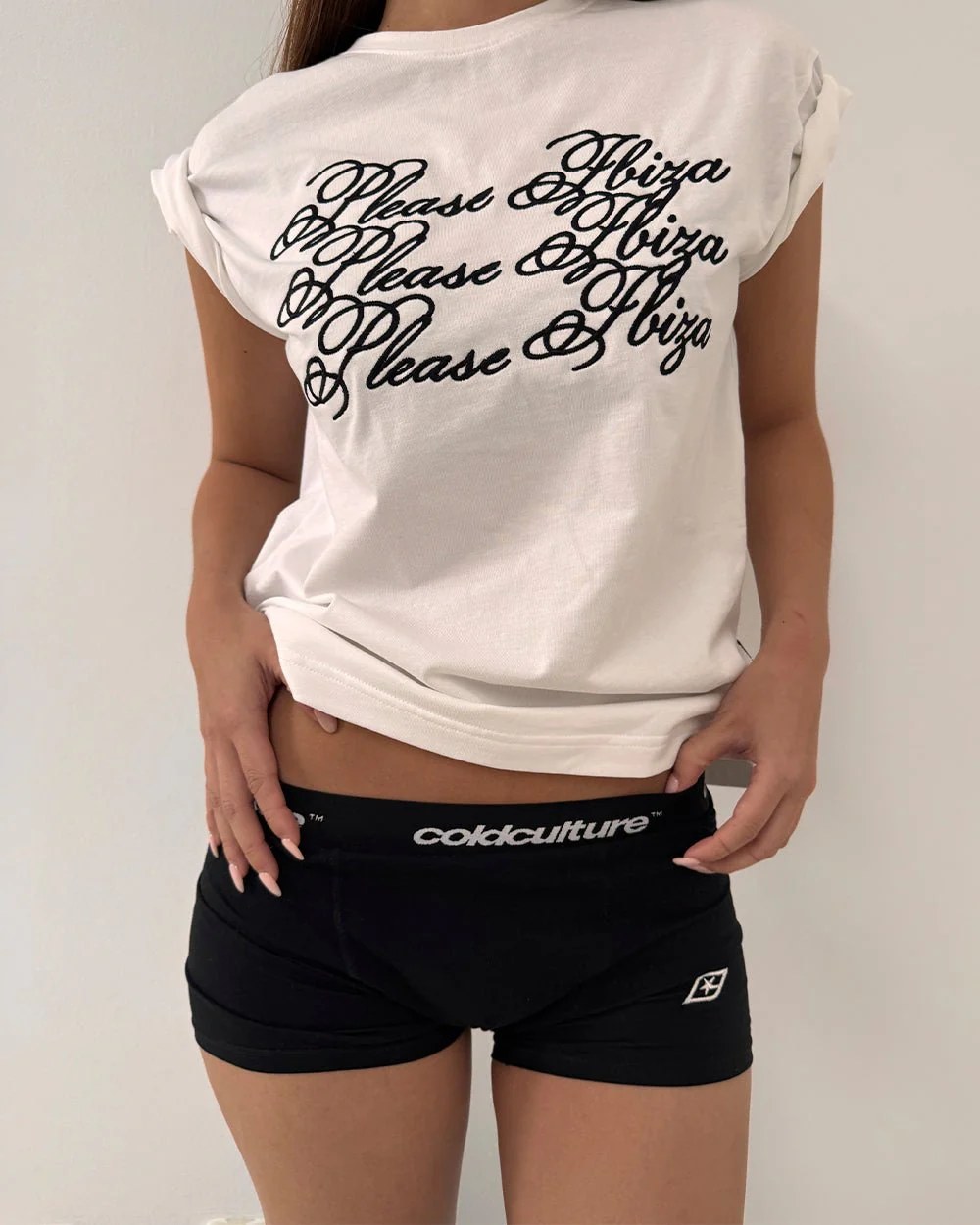 PLEASE IBIZA TEE WHITE - Image 7