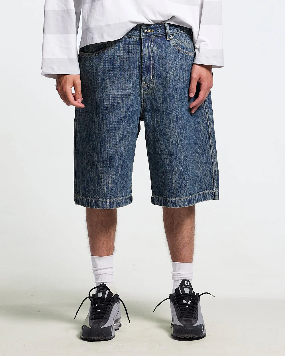 RELIC SHORTS DARK BLUE - Image 4