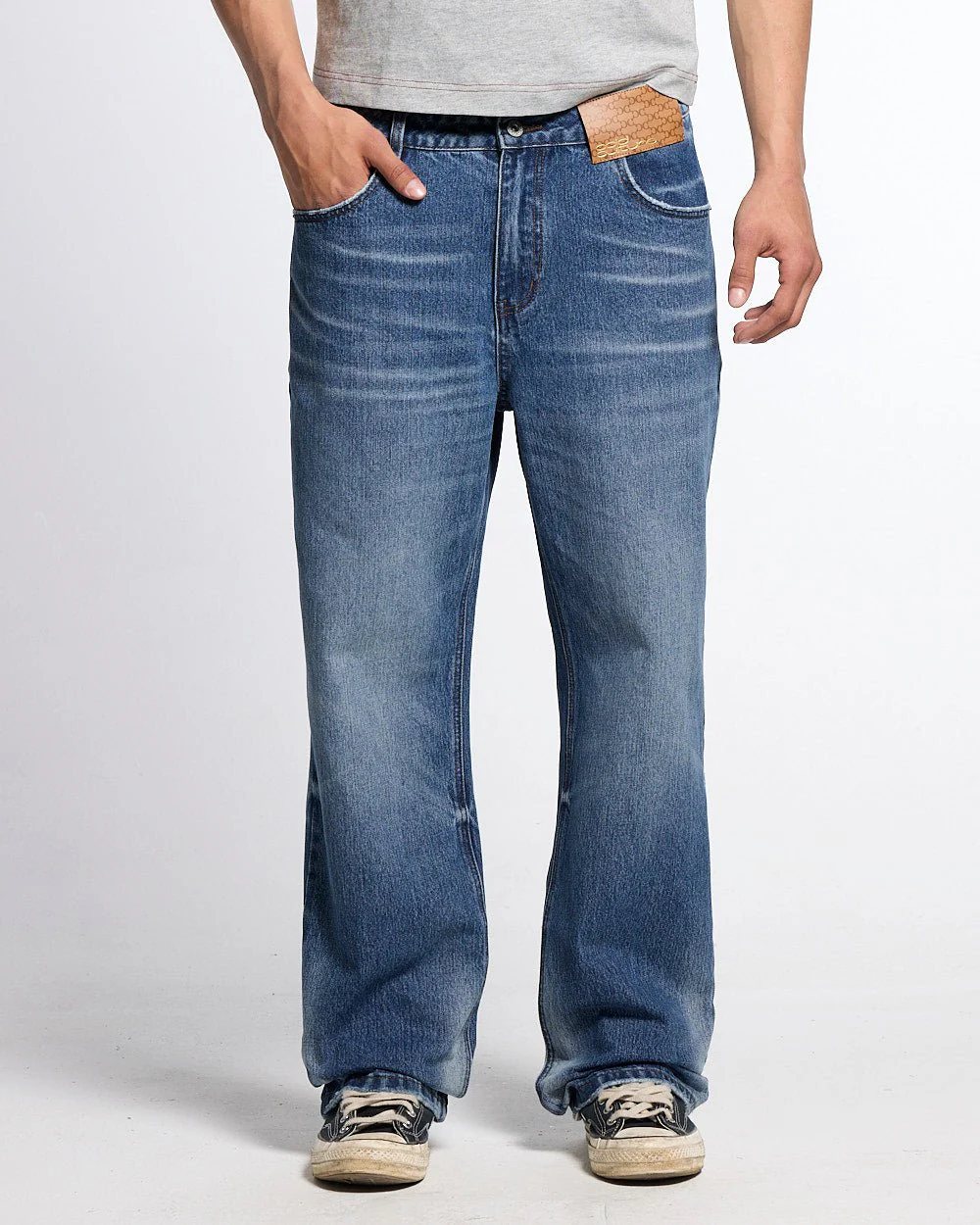 REVERSED V1 REGULAR PANTS MEDIUM DENIM - Image 2